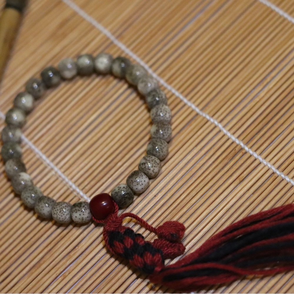 Natural Colorful Bodhi Seed Bracelet